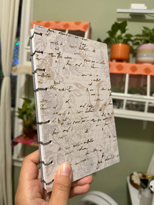 Grey Gold Written Journal