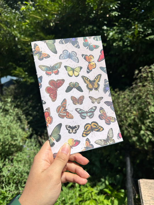 Butterflies Lined Book