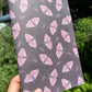 Purple Moths Lined Book