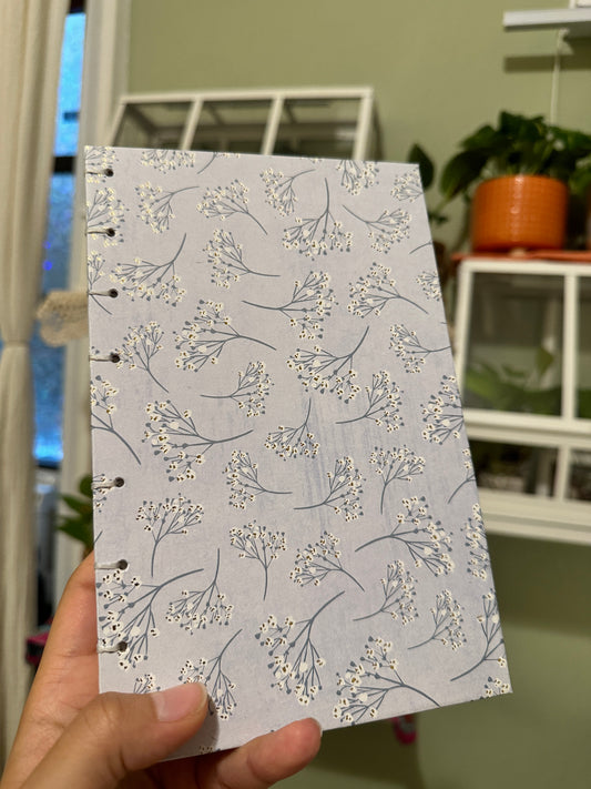 Sweet Blue Floral Journal