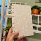 Beige Floral Journal