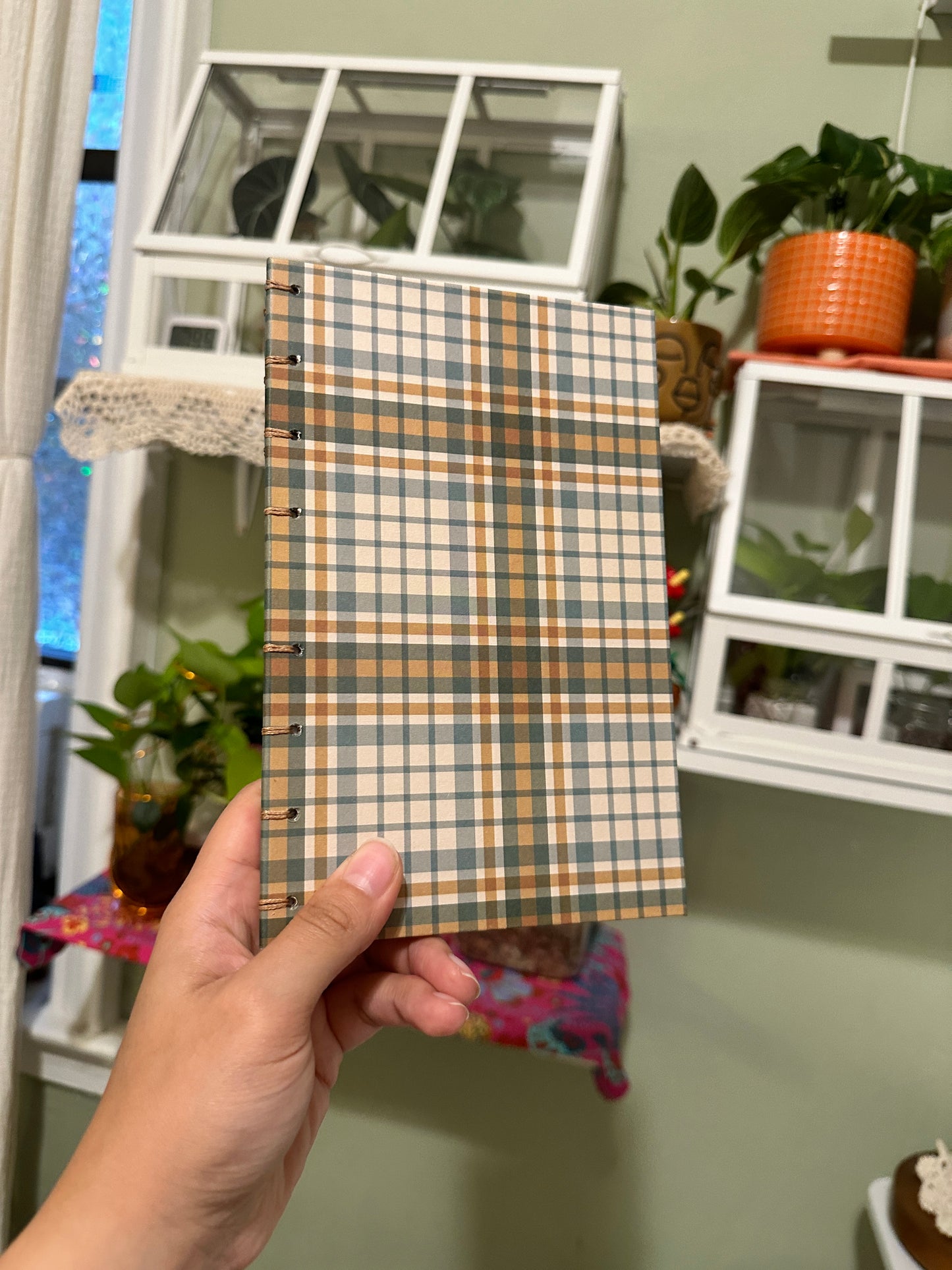 Moss Plaid Journal