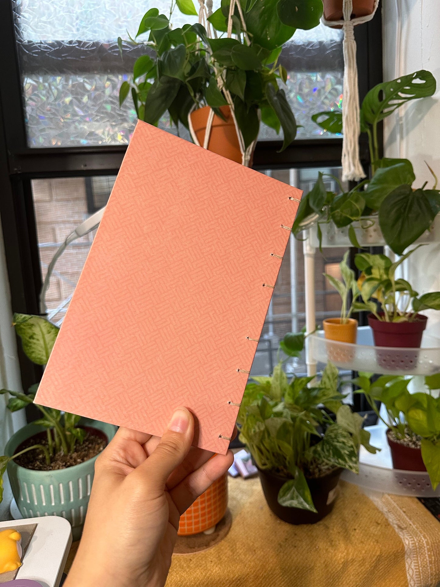 Pink Greenery Journal